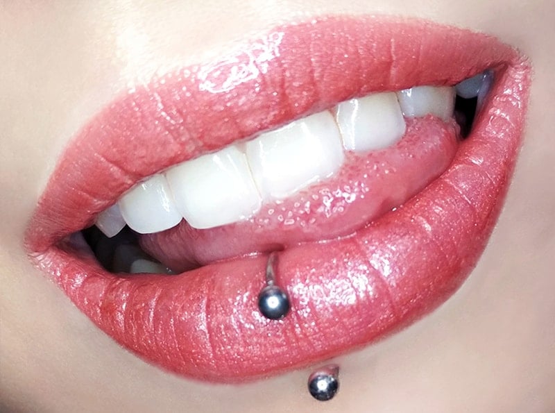 Lip Piercing