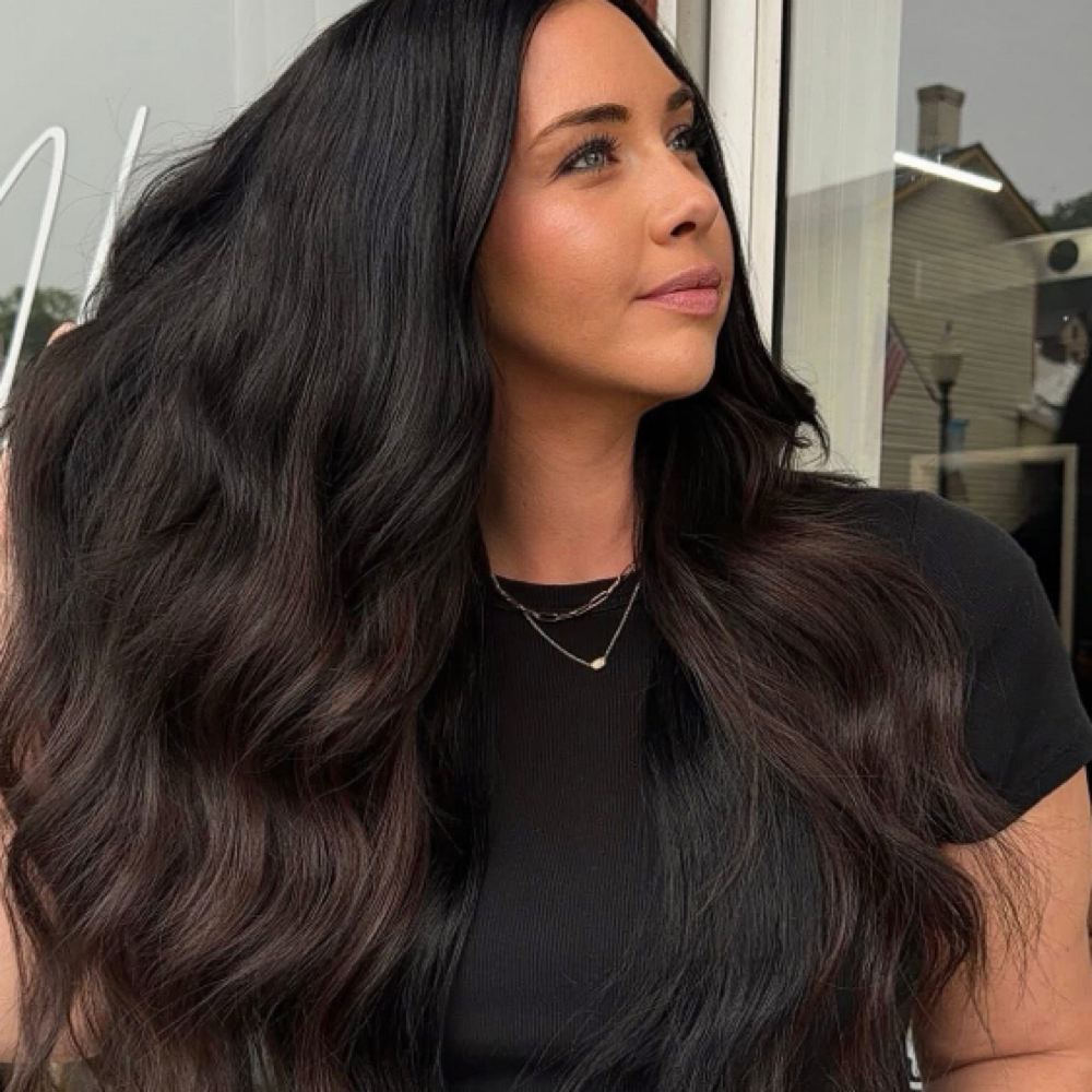 SHAMPOO + STYLE at HIGH MAINTENANCE HABITS SALON + LOUNGE in Aurora, IN