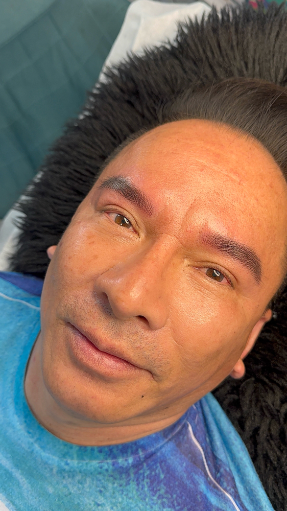 Nano Hairstrock Brows For Man at HelenBrows in Greensboro, NC