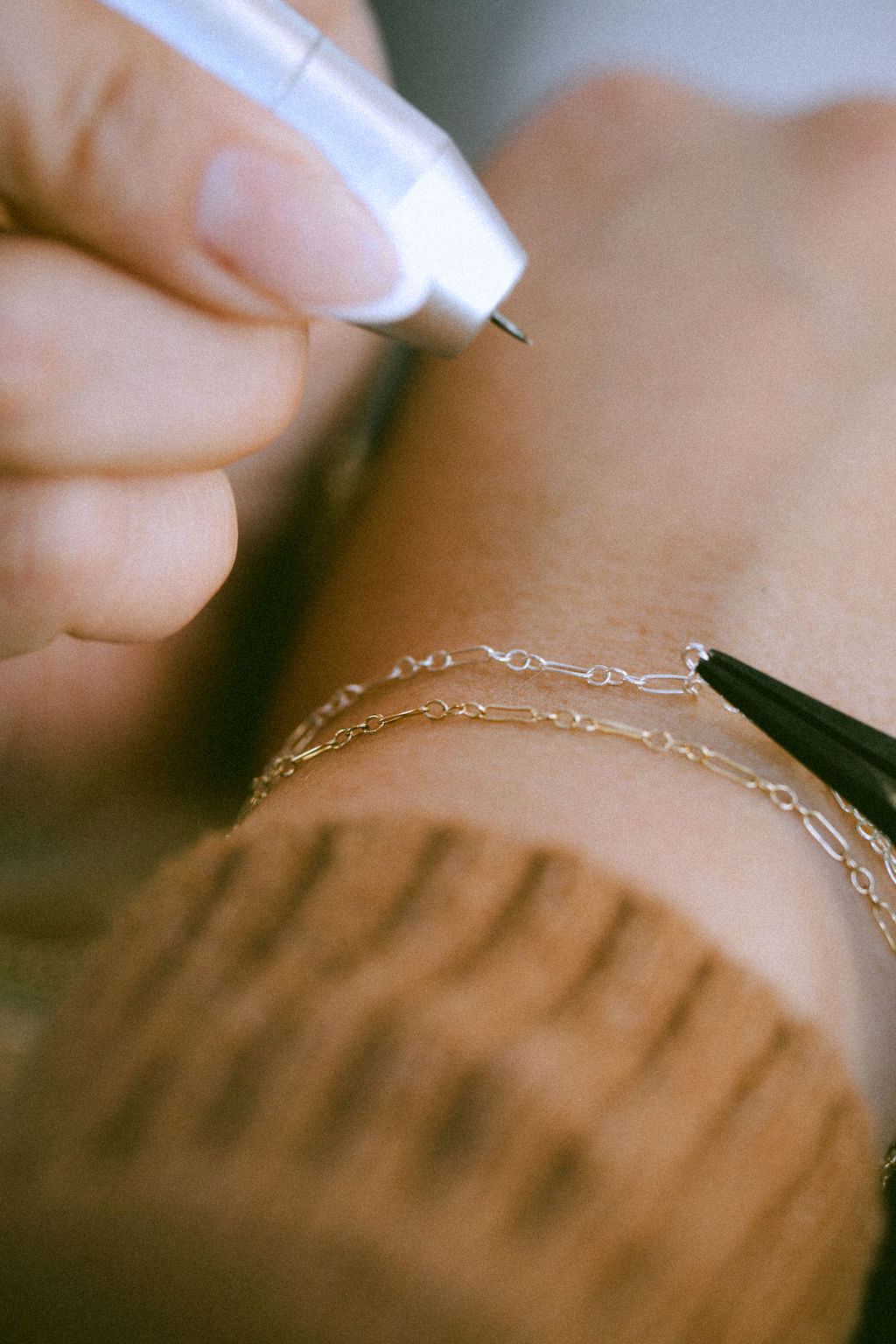 Bracelet (1 Person) at Purely Permanent Jewelry | Crafted by Coley in Brookfield, WI
