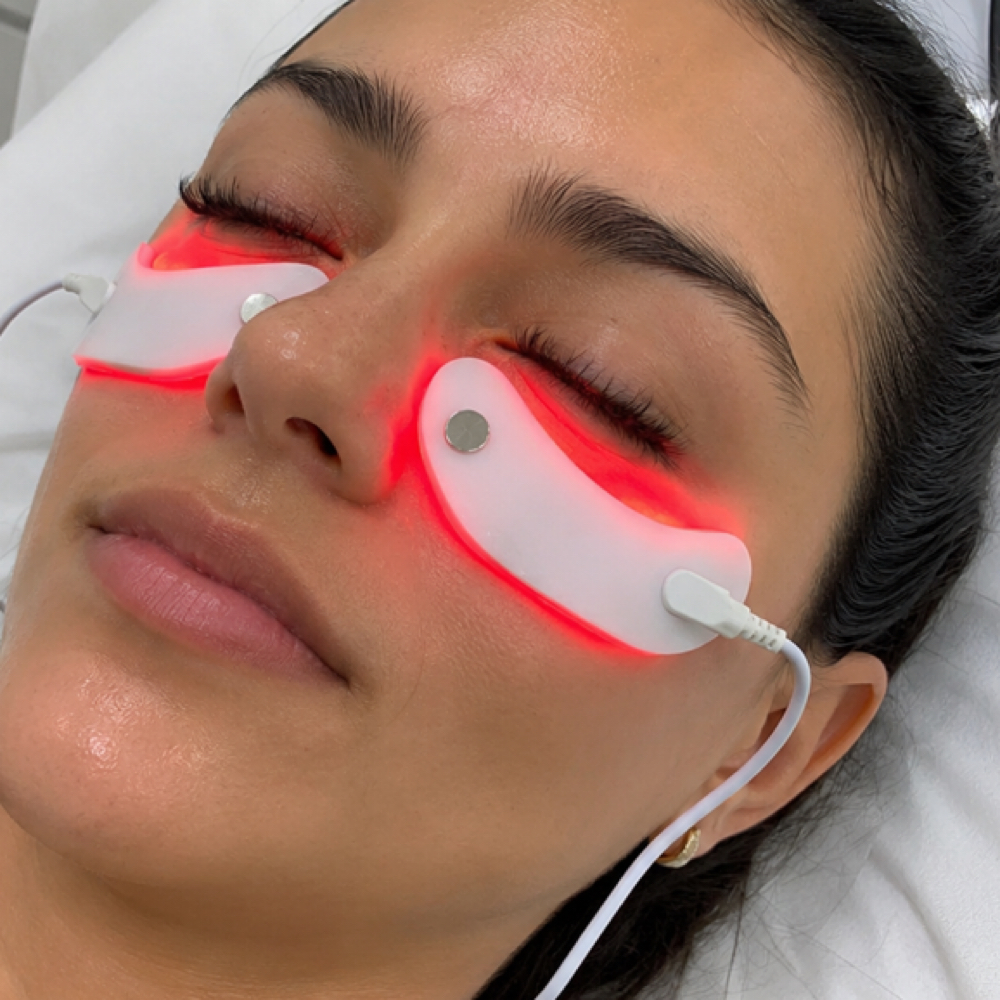 Add-On: Eye Depuff LED + EMS at Aesthetics Artistry by Monica, LLC. in Dana Point, CA