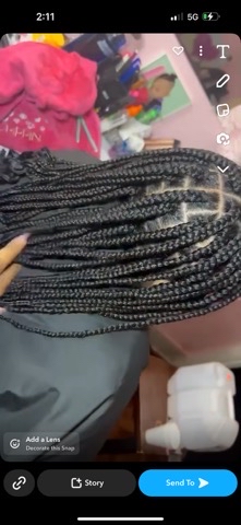 Box Braids at Aaliyah’s Creations in Manchester, NH