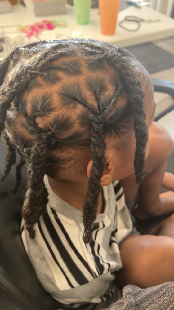 Kids Loc Retwist (5 to 9)