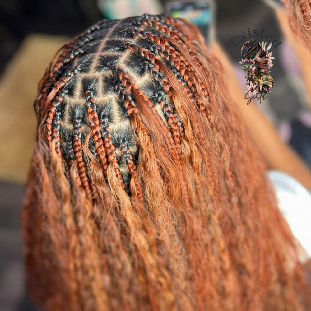 SMedium Boho Braids at TwistedSistaLLC. in Kahului, HI