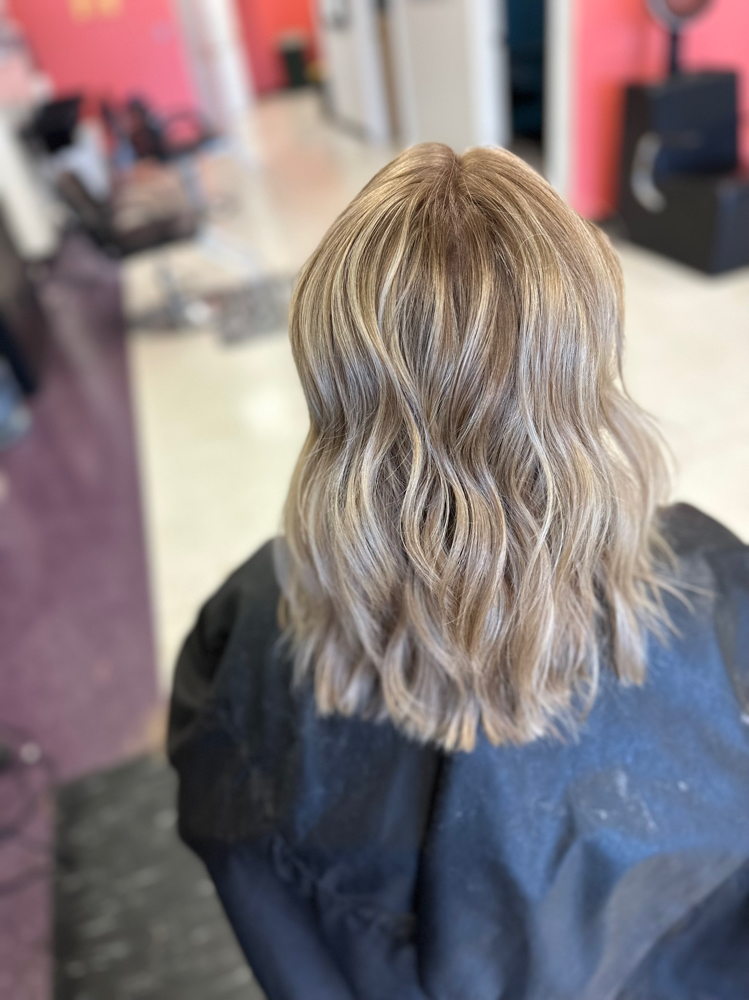 Root Touch Up Partial Highlight