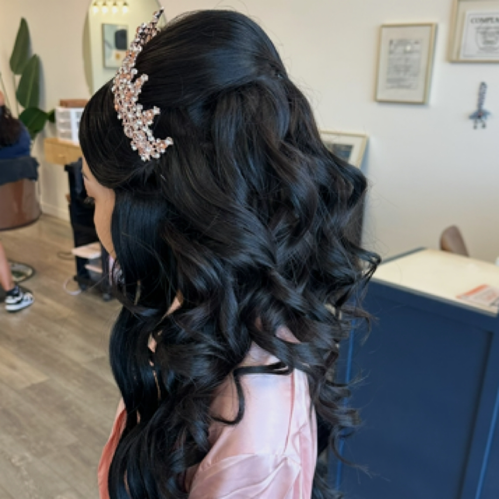 Bridal/Quince Updo