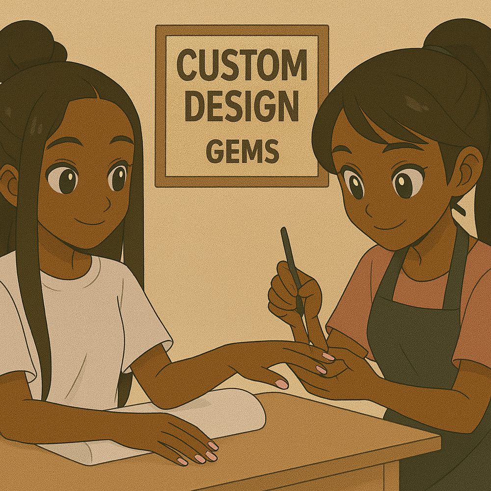 Gems & Rhinestone Installation