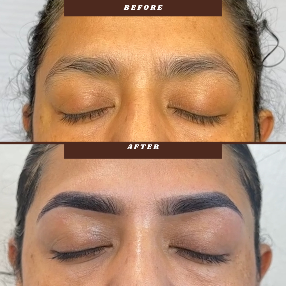 Eyebrow Wax And Hybrid Tint