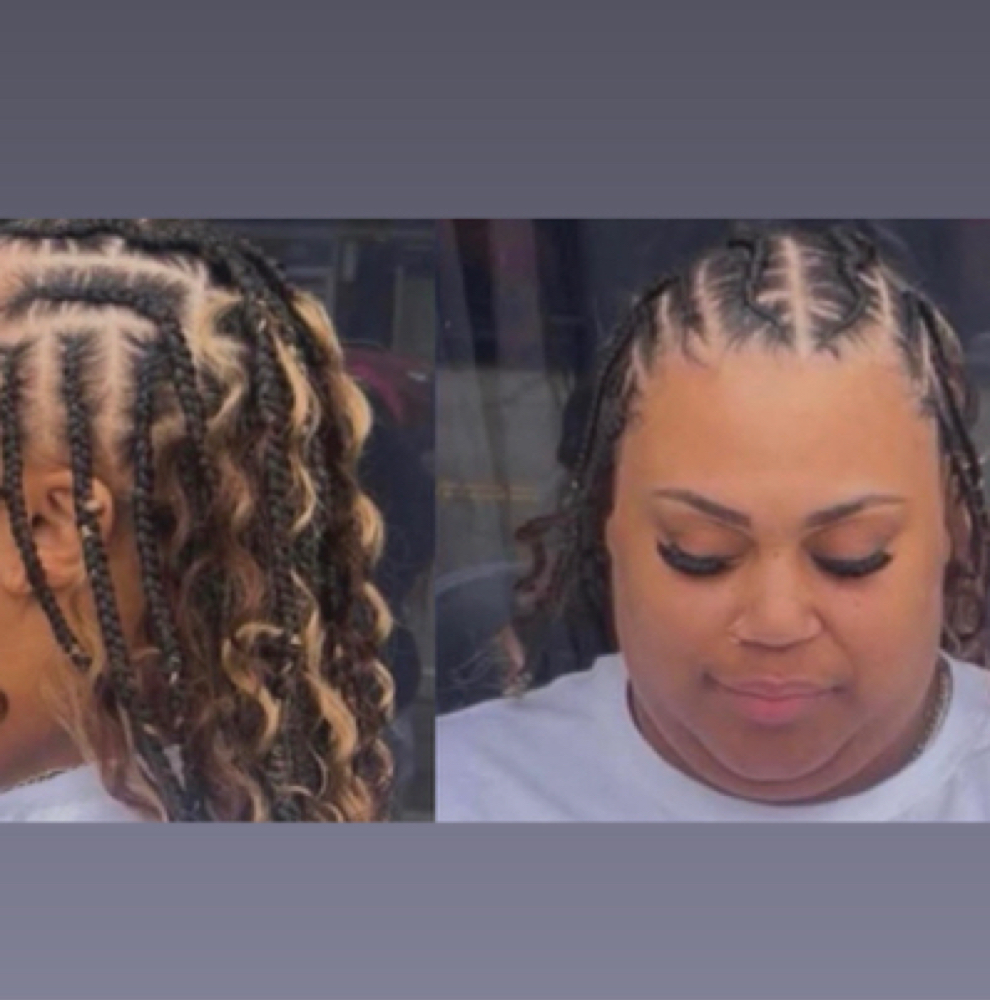 Fulani/Tribal Braids at Dolledbythebratt in Fairborn, OH