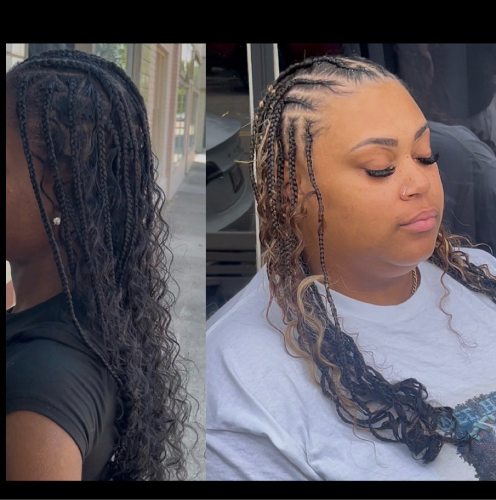 Fulani/Tribal Braids at Dolledbythebratt in Fairborn, OH