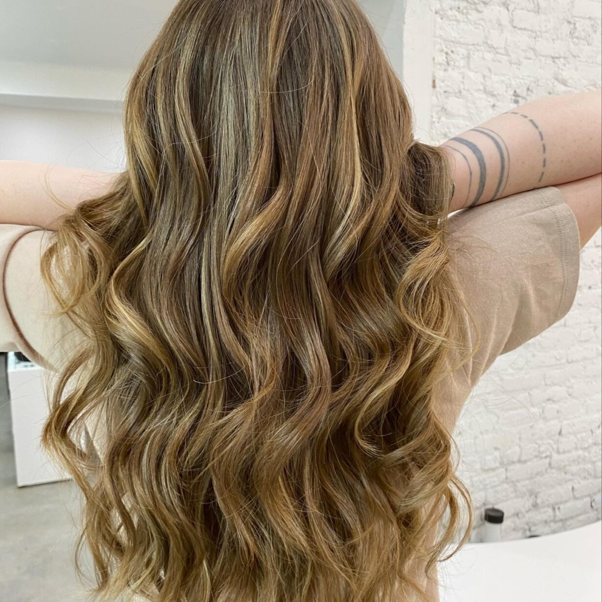 Effortless Blonde at Color And Andy in New York, NY