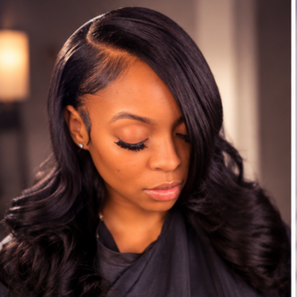 Quickweave With Leave Out at Sydnii CharManez in Regency, VA