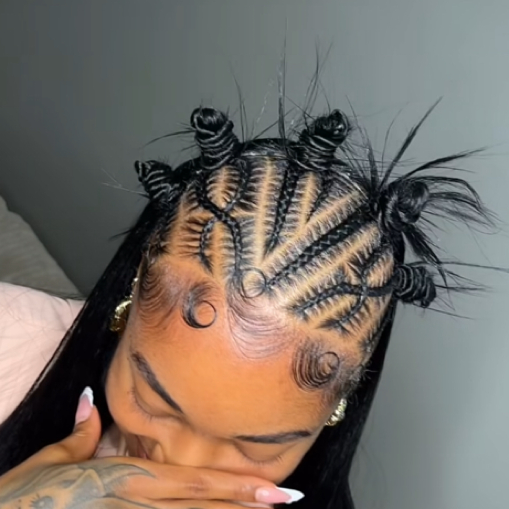 Quickweave w/ Stitch Braids at Styles By Kye in Chicago, IL
