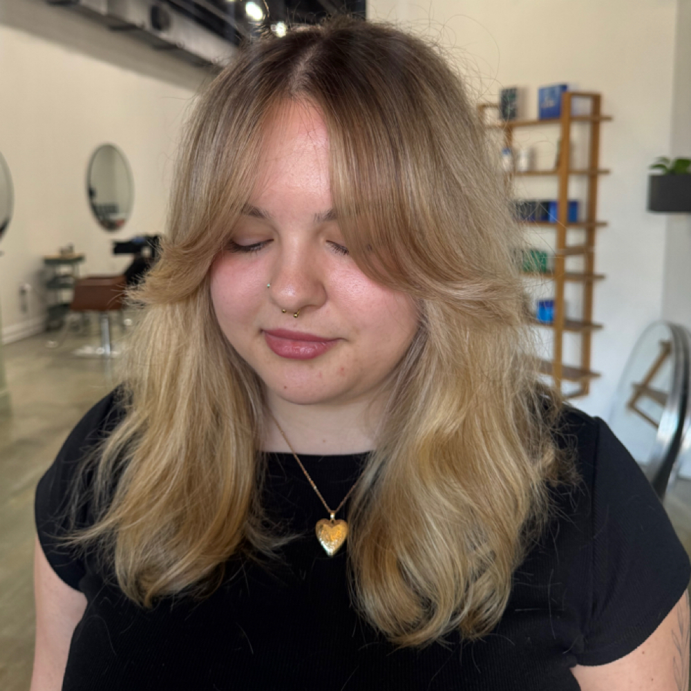 Bang Trim at rylee wheeler hair in Jacksonville, FL
