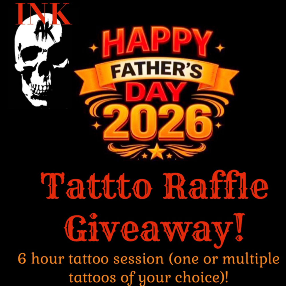 Fathers Day Raffle at UIB Tattoos & Esthetics LLC in Anchorage, AK