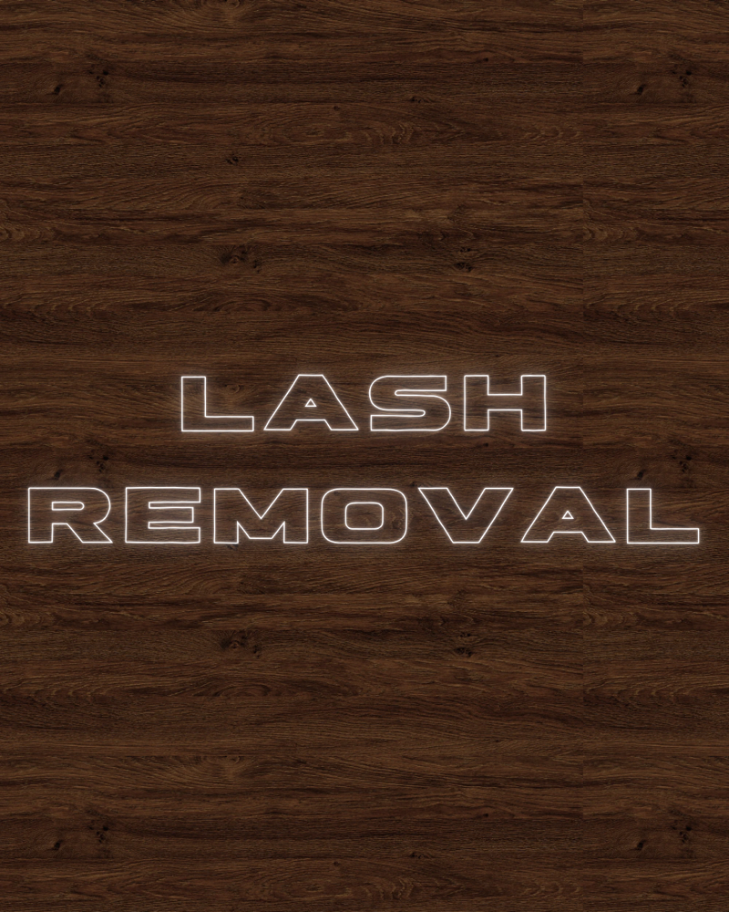 Lash Removal