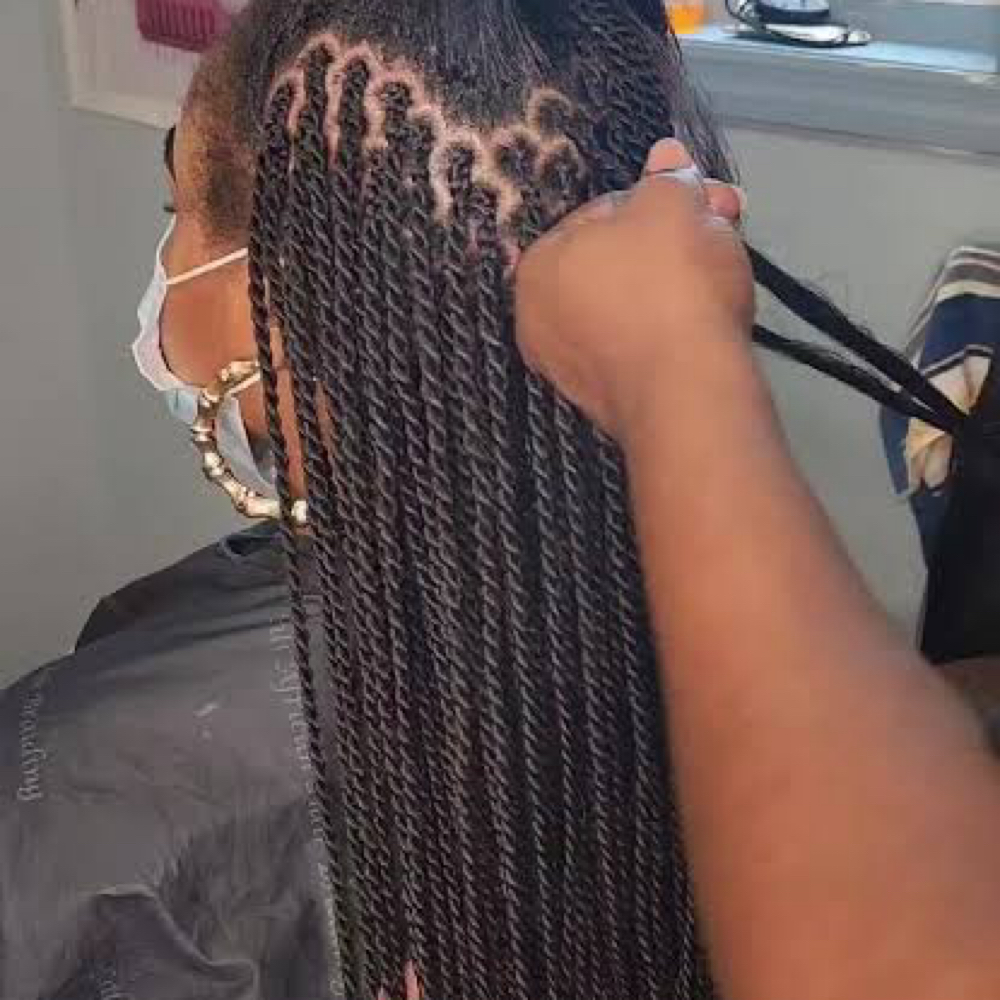 Sengalese twist at ROSE-S-E-E BEAUTY, LLC in Richmond Hill, GA