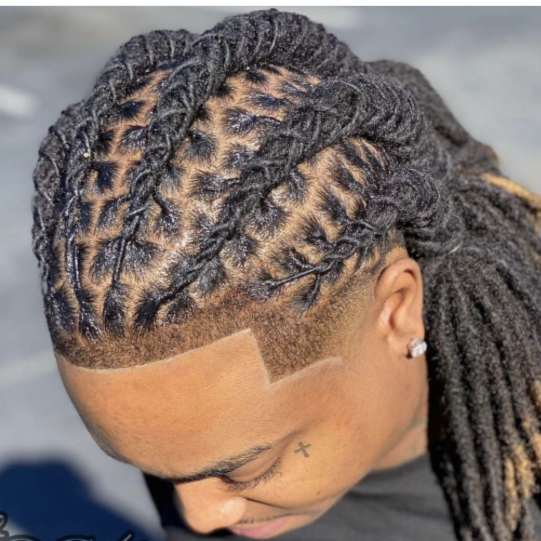 Smedium Loc Retwist + Style at Naturally Crisp in Greensboro, NC