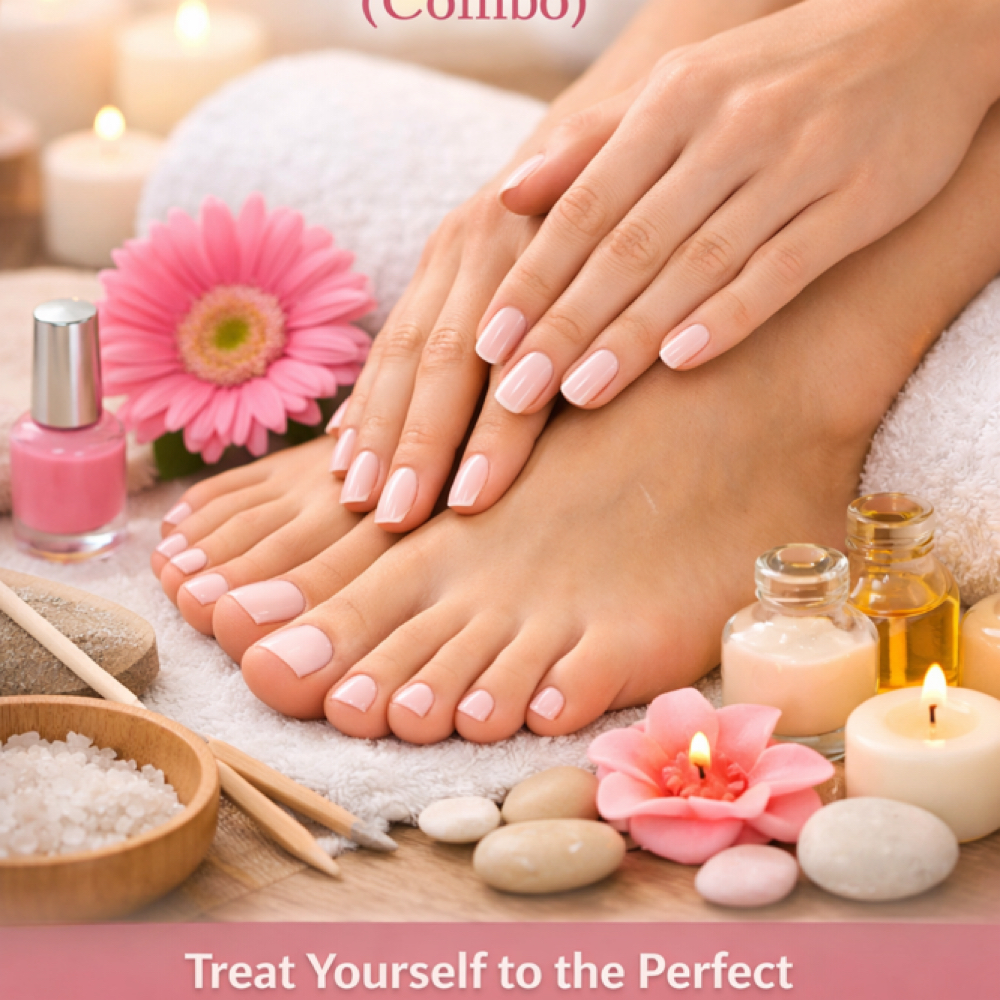 Classic Manicure & Pedicure at Jenny's nails & spa in South Pasadena, CA