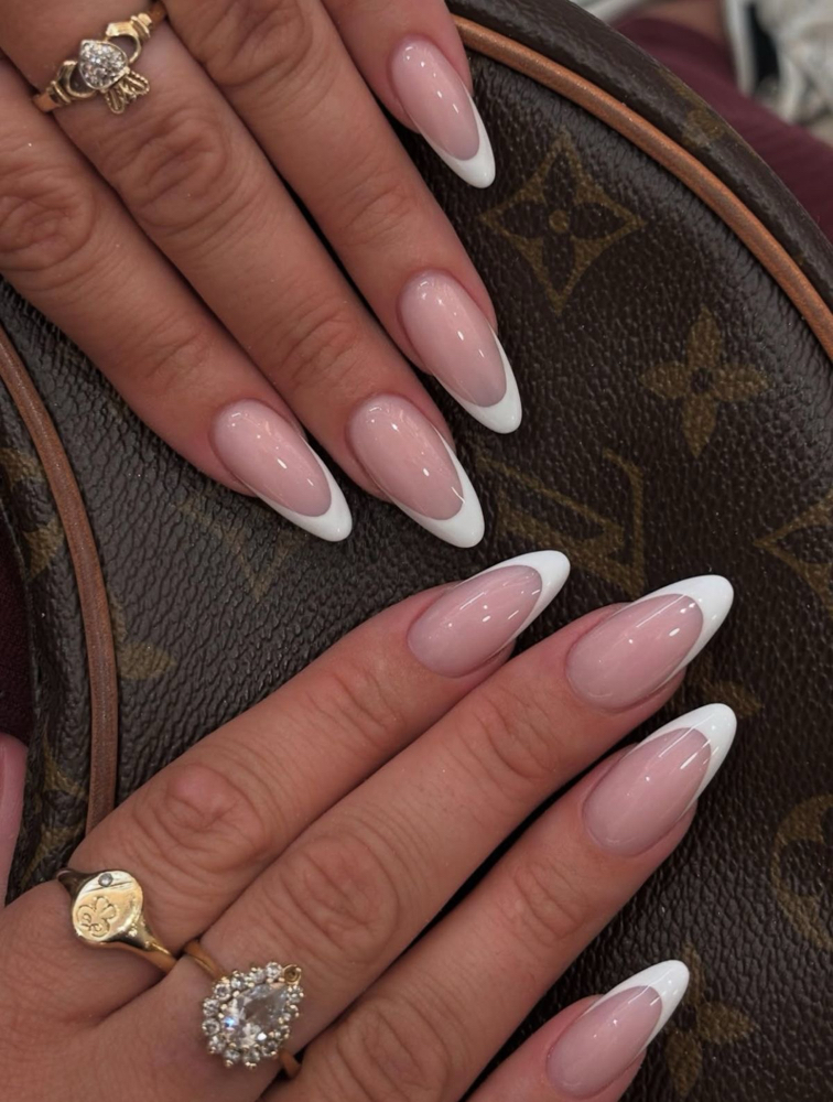 French Tip (Add on) at Polished By Bell in Fort Mill, SC