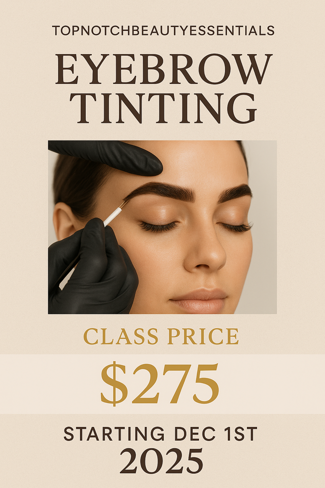 Eyebrow Tinting Course