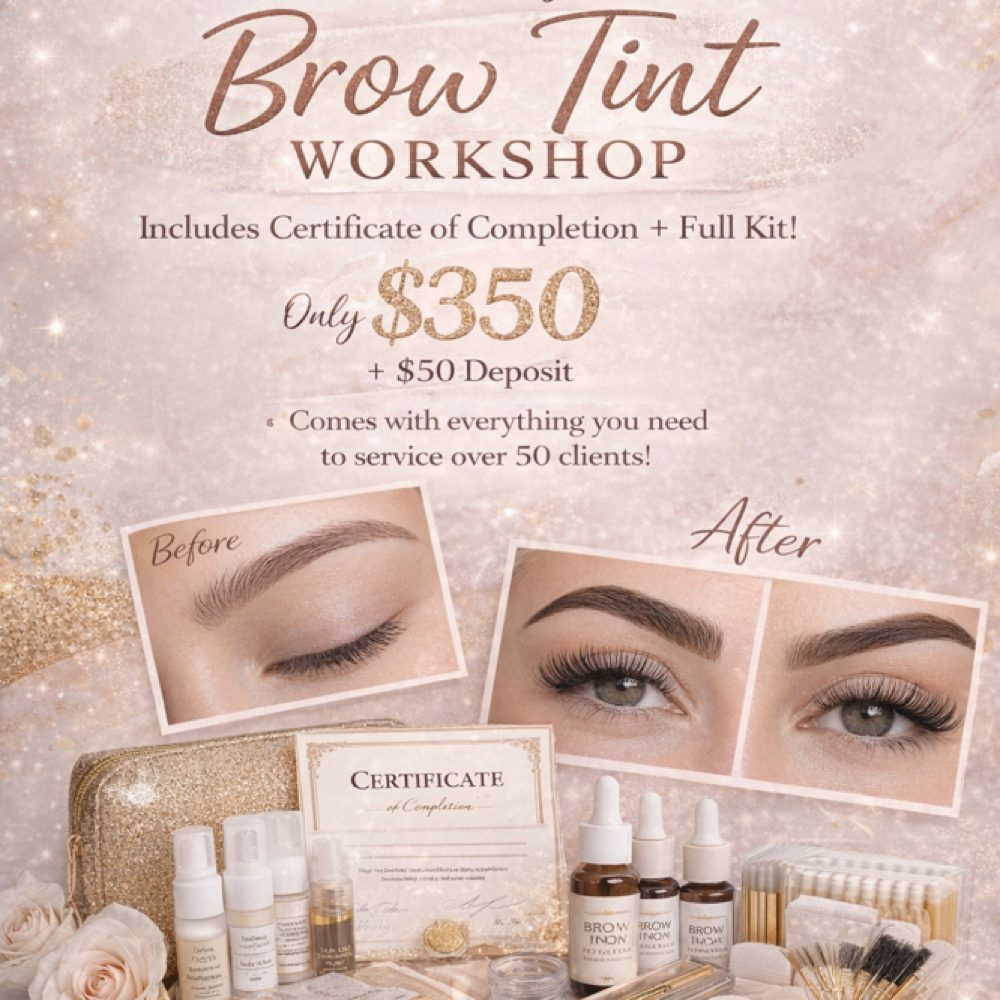 Brow Tint Workshop
