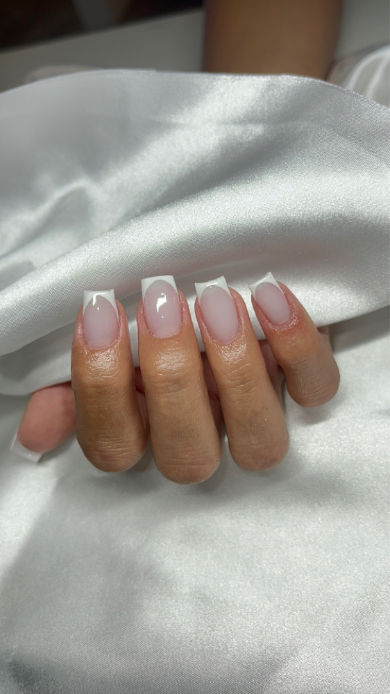 French Tip Add-on at Blossomed Beauty Lounge in Hesperia, CA