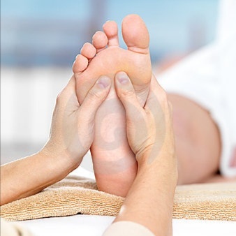Therapeutic Foot massage at Sheri  Day Spa by the Sea in Morehead City, NC