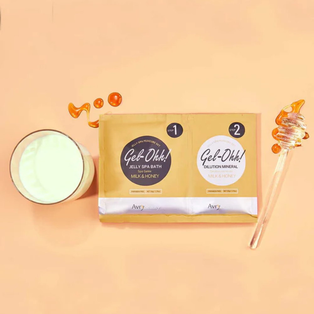 JELLY bath 💛 Milk & Honey at Polished Nail Spa in Granger, IN