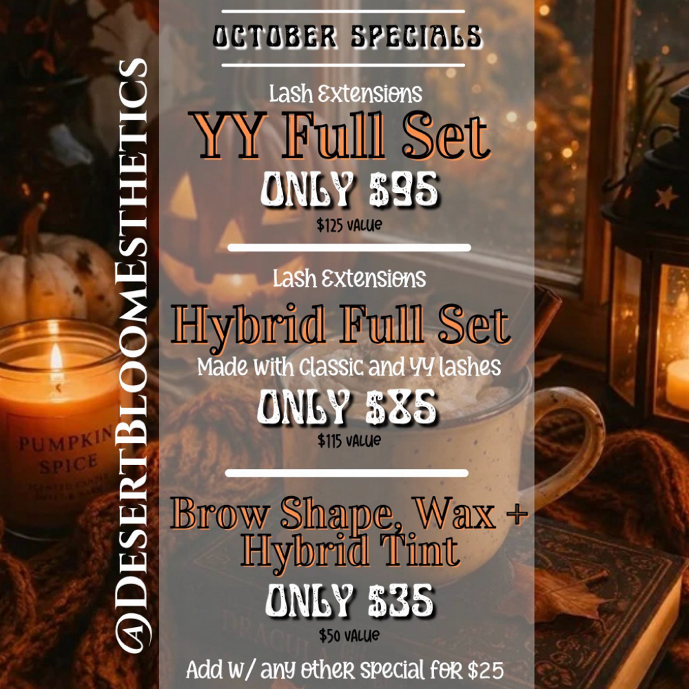 YY FULL SET at Desert Bloom Esthetics in Tulsa, OK