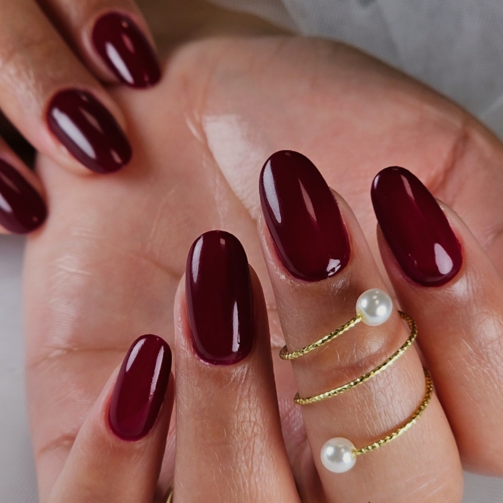 Signature Russian Manicure at GELLEZA Nail Studio in Noblesville, IN