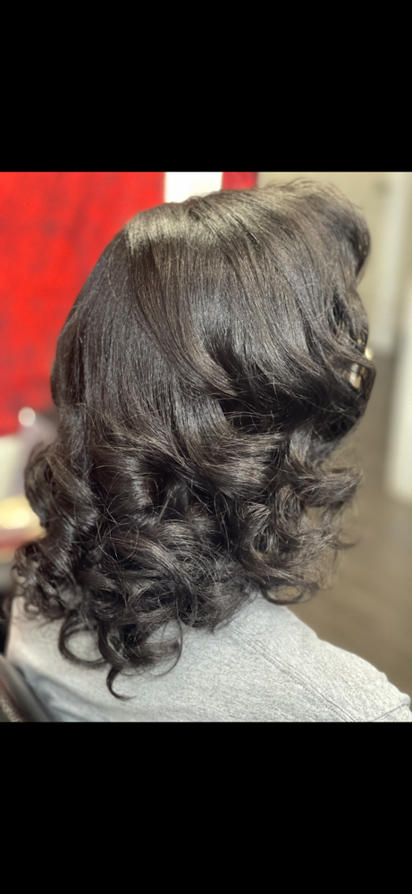 Shampoo & Style (natural hair)