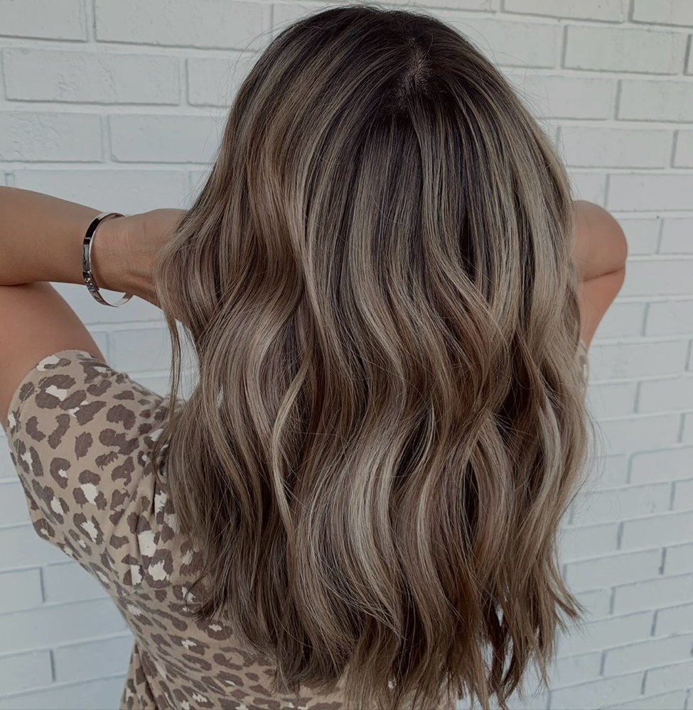 root retouch + additional color