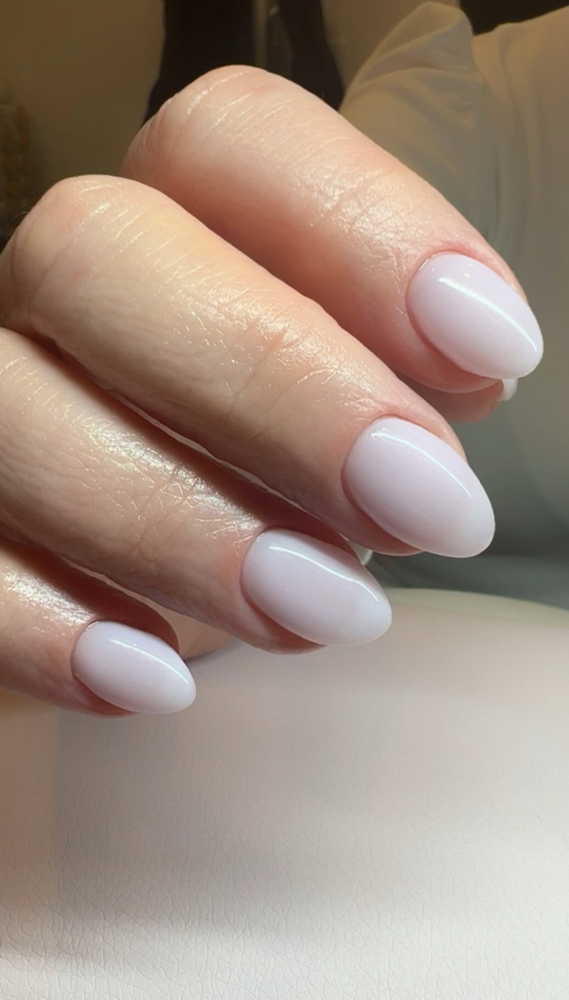 Gel Overlay on Natural Nails