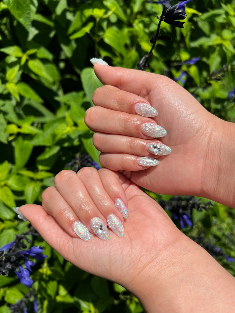 Freestyle Full Set at Barbaraznails in San Antonio, TX