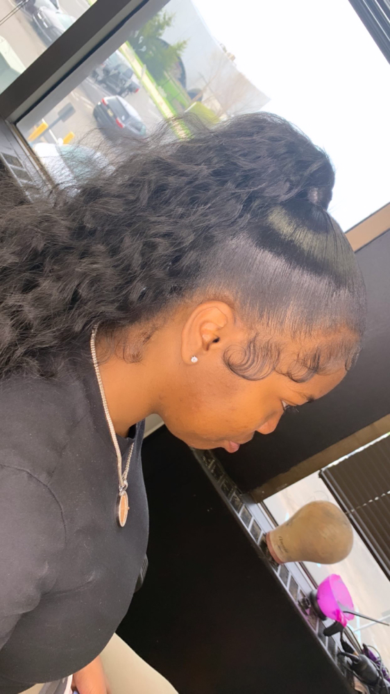 Ponytails at Hair Styles By Madi in Oakpark, MI