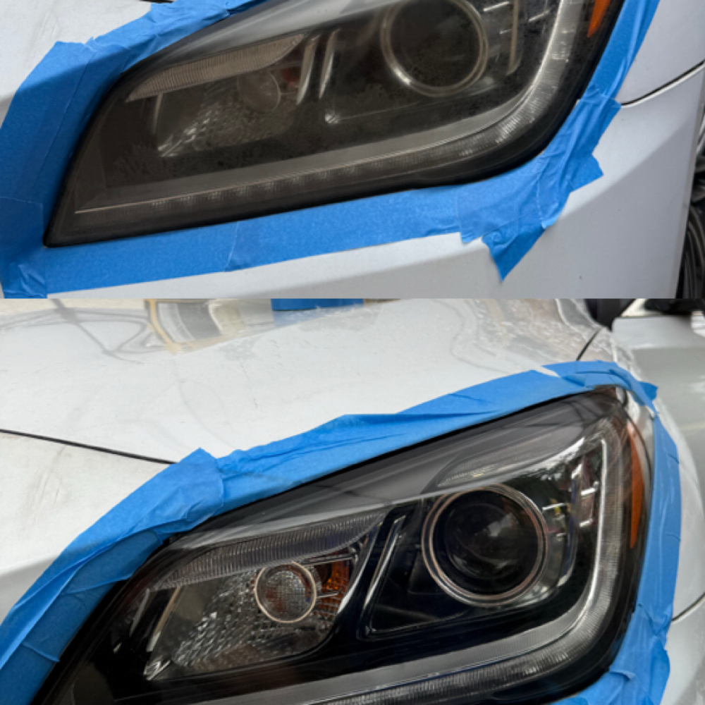 Headlight Restoration at VV Detailing NYC