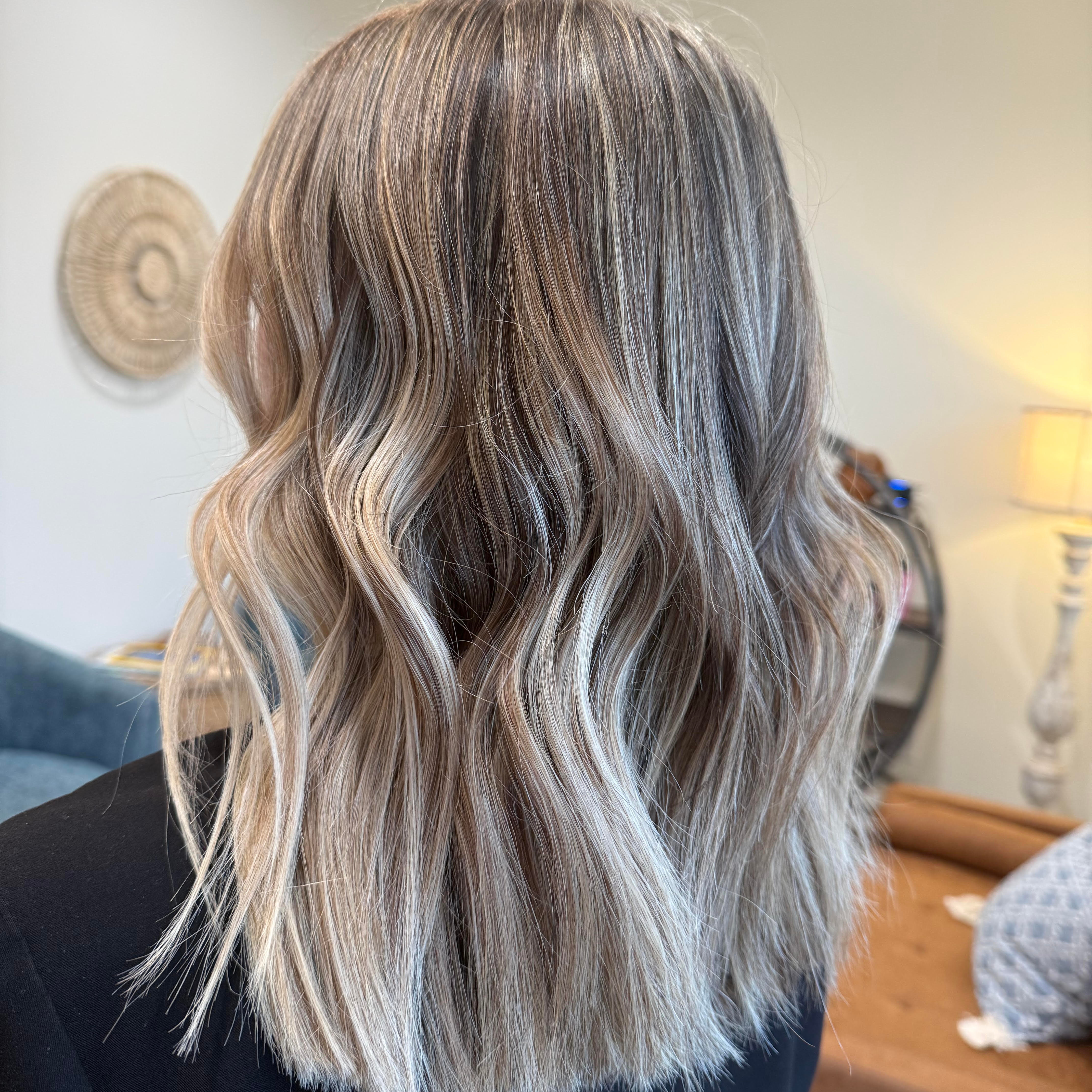 Partial Highlight/ Balayage at Edyn + Ivy Salon in perry, GA