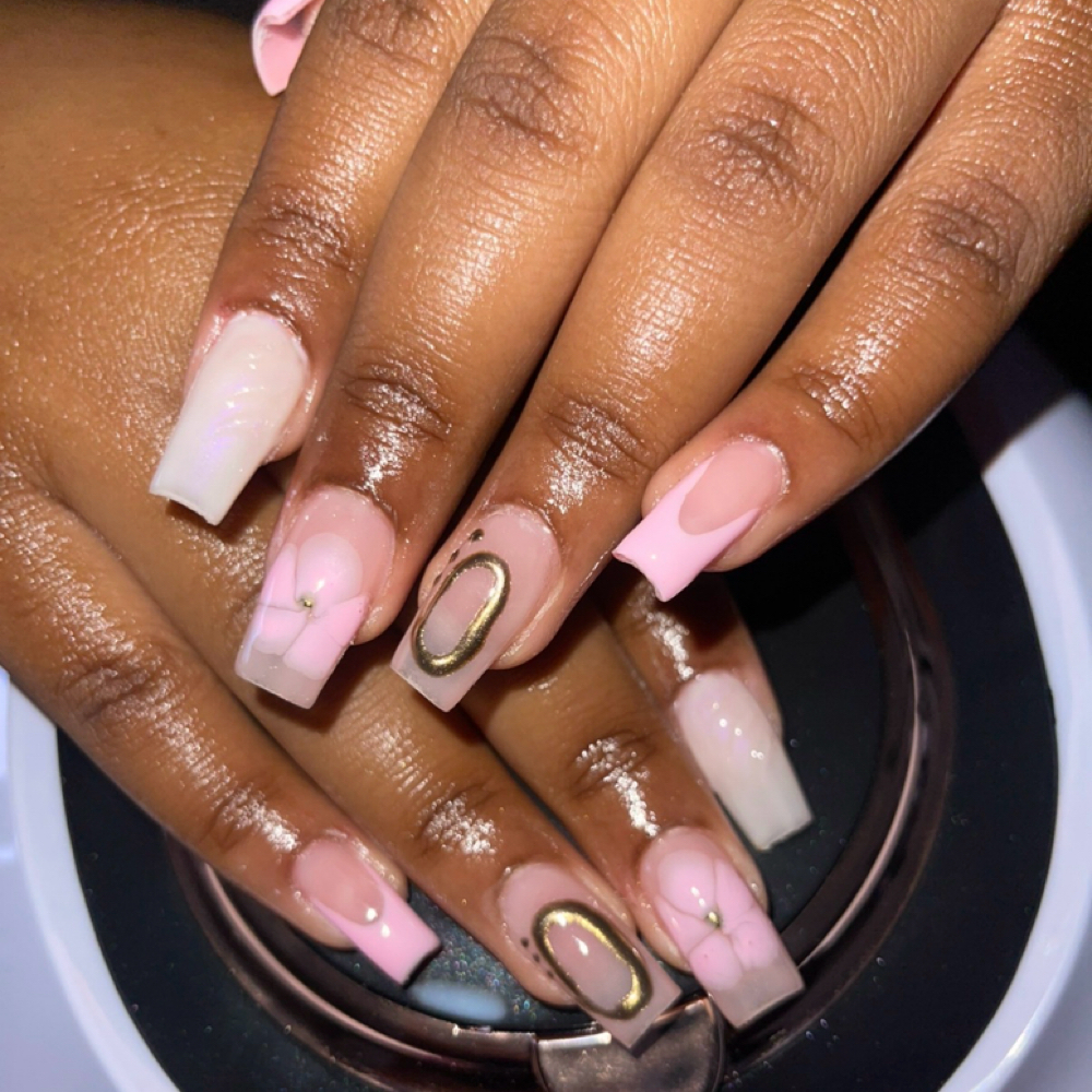 Gel-X Full Set at Yanique's Beauty Bar in Everett, MA