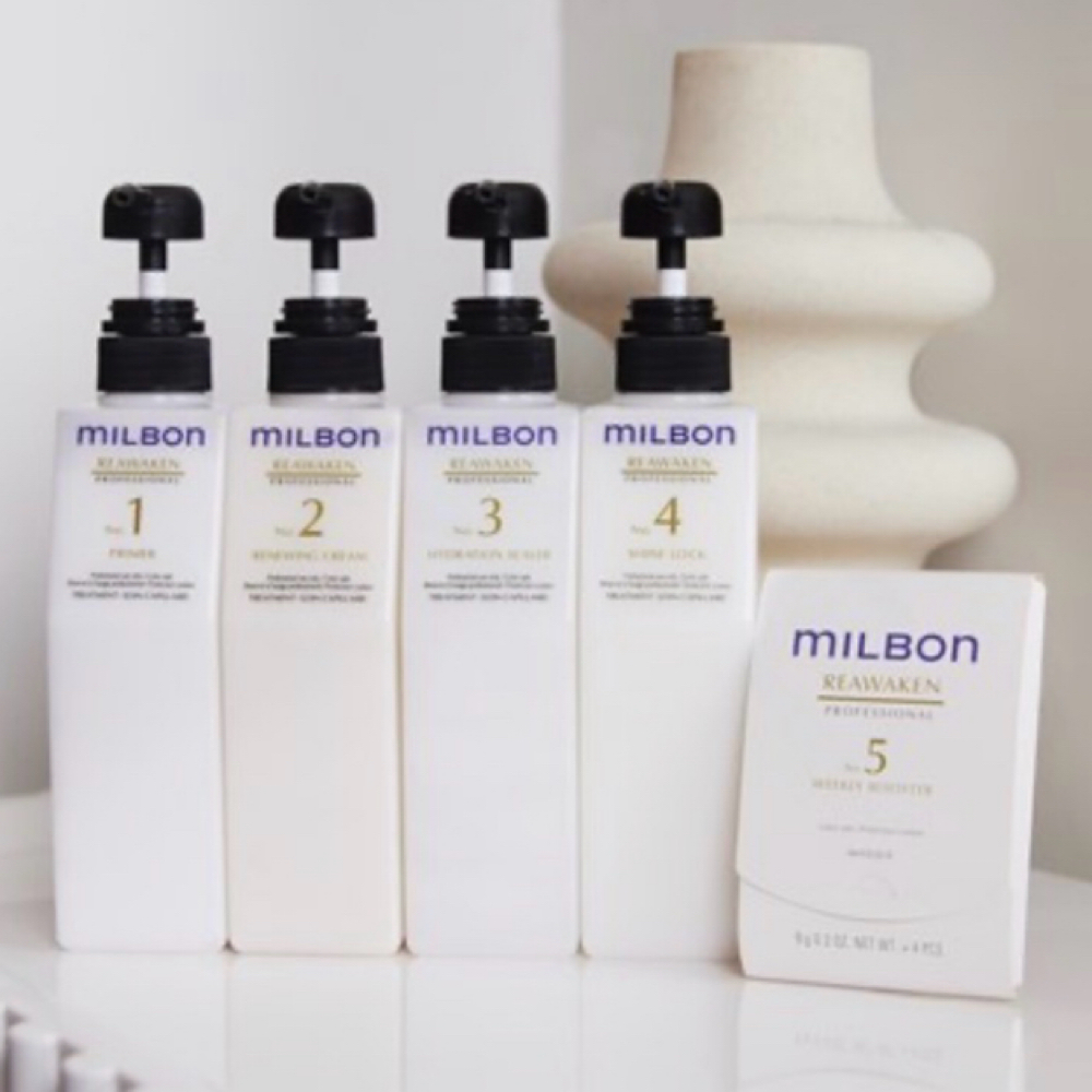 Milbon Treatment Reawaken at manes by mayra in Miami, FL