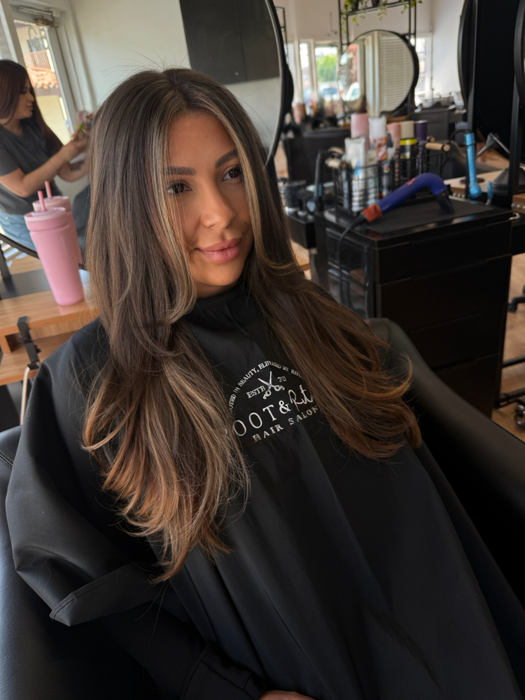 Toner/Gloss + Haircut