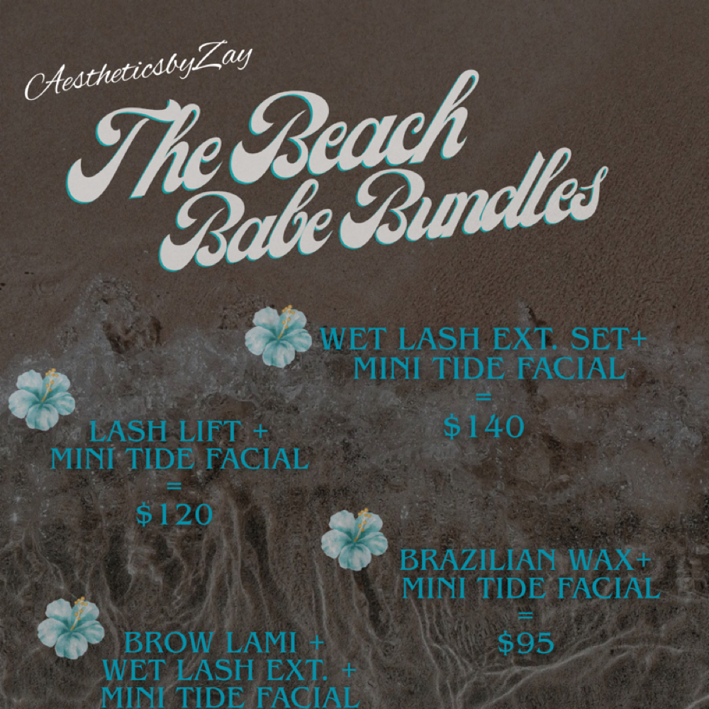 Beach Babe Sunmer Bundles at AestheticsbyZay in Temecula, CA