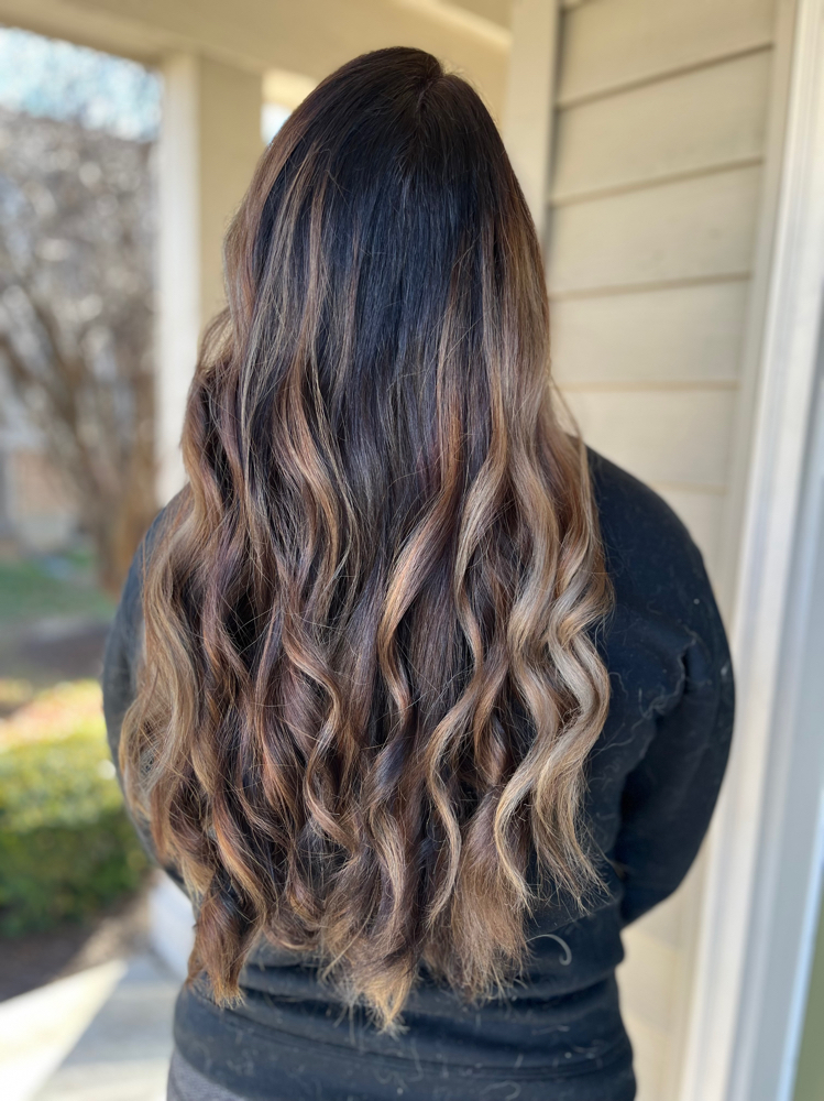 Balayage Hair Color/Toner/Haircut