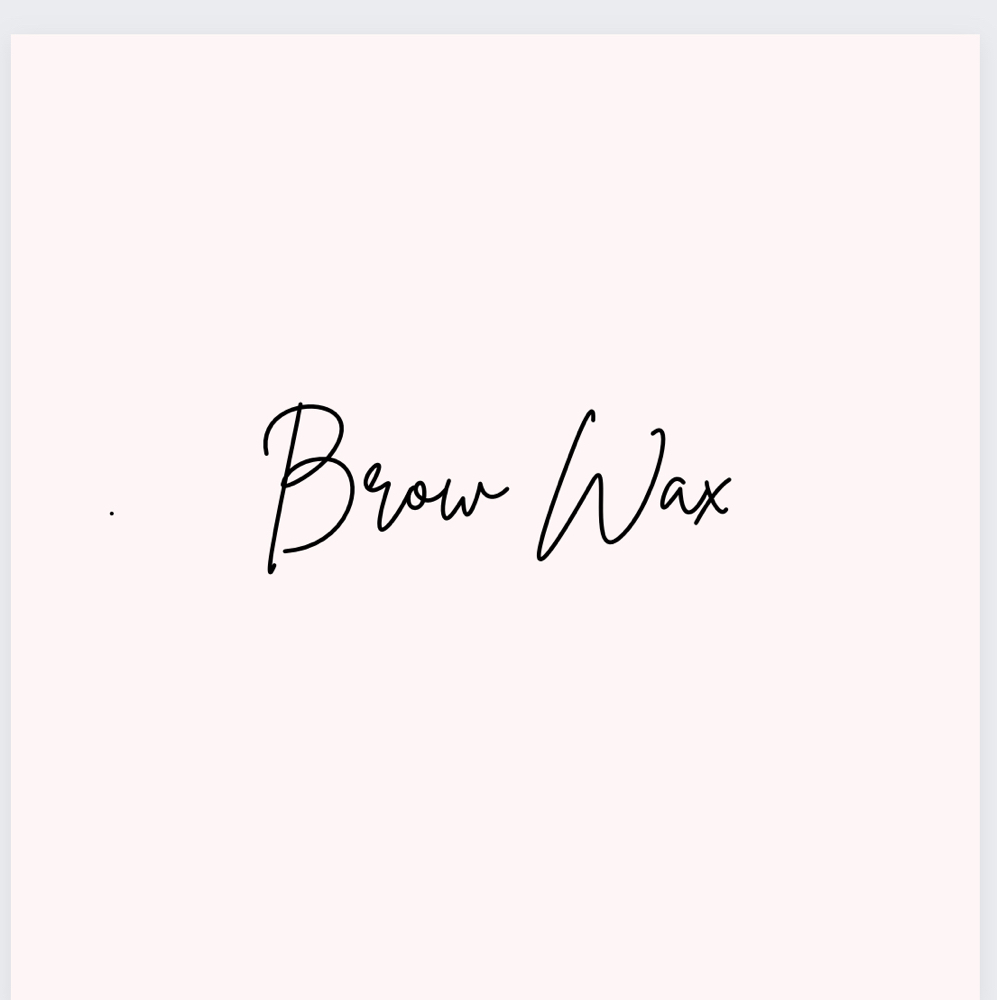 Brow Wax