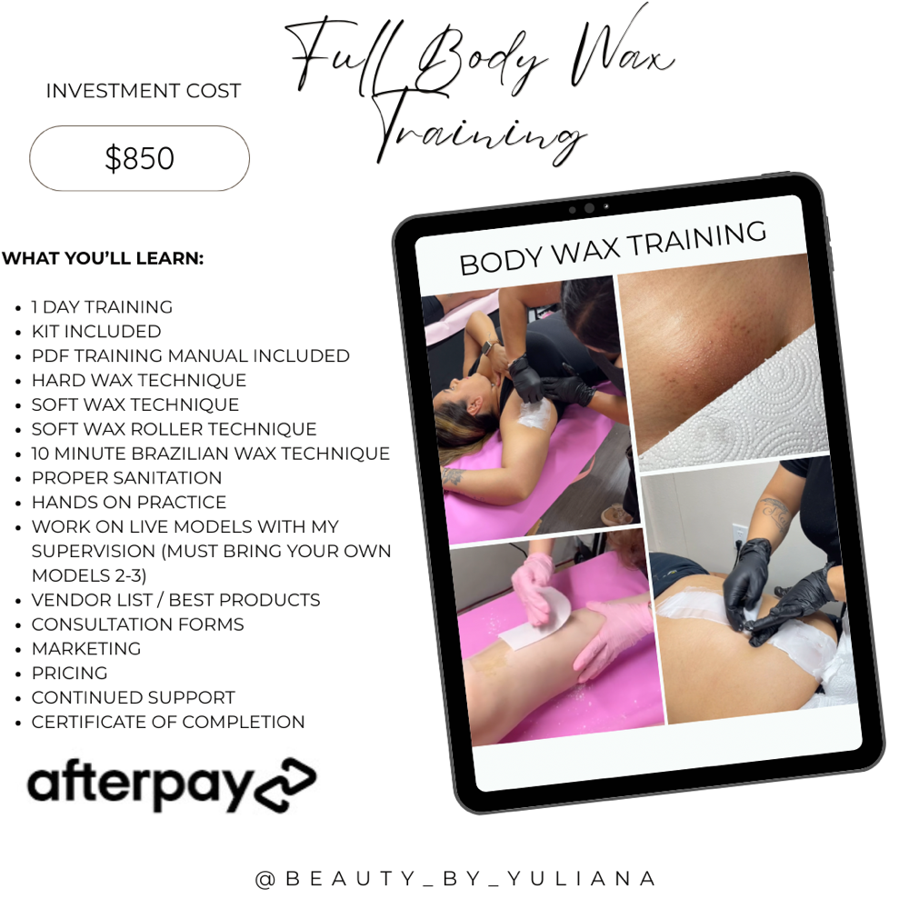 Full Body Wax Training