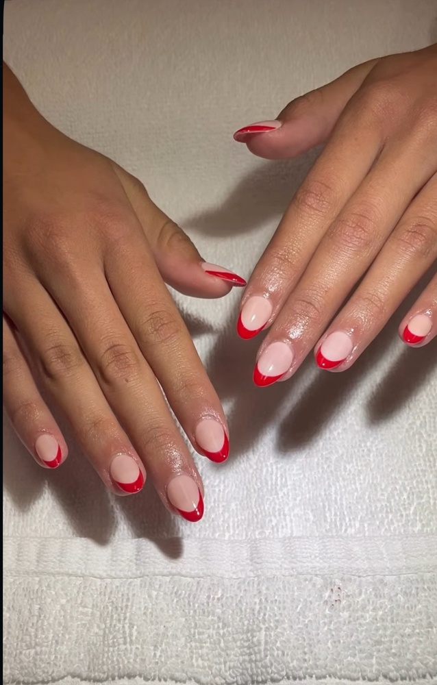 Wet Manicure at Luxnails in Fresno, CA