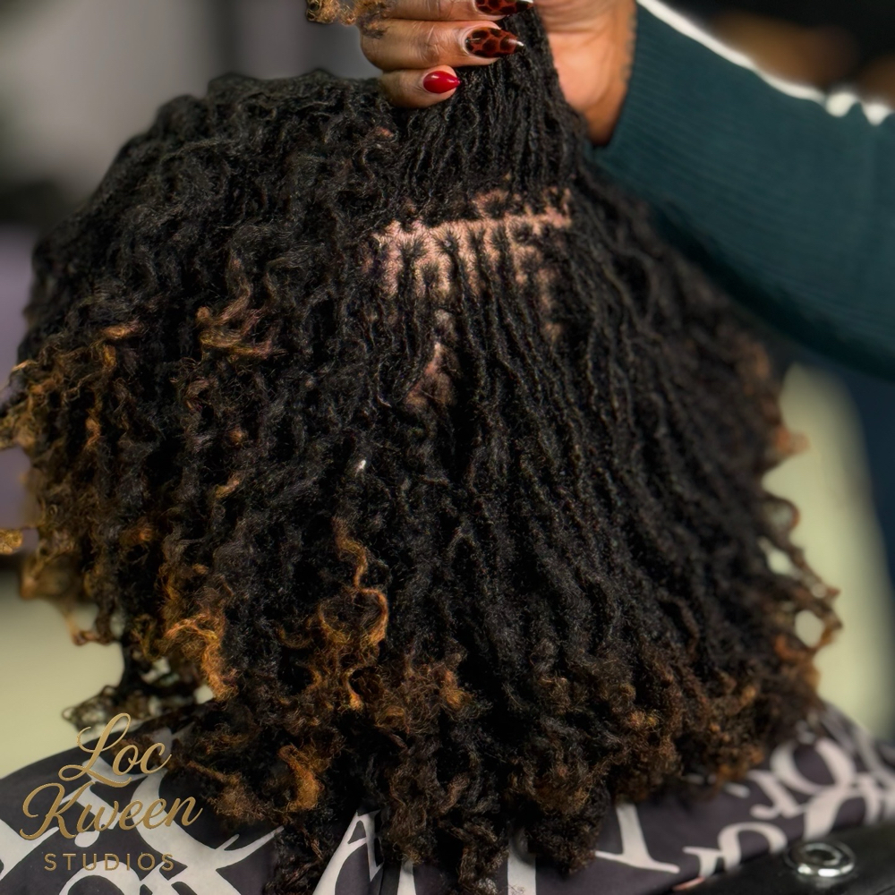 Reties at Loc Kween Studios in Woodbridge, VA