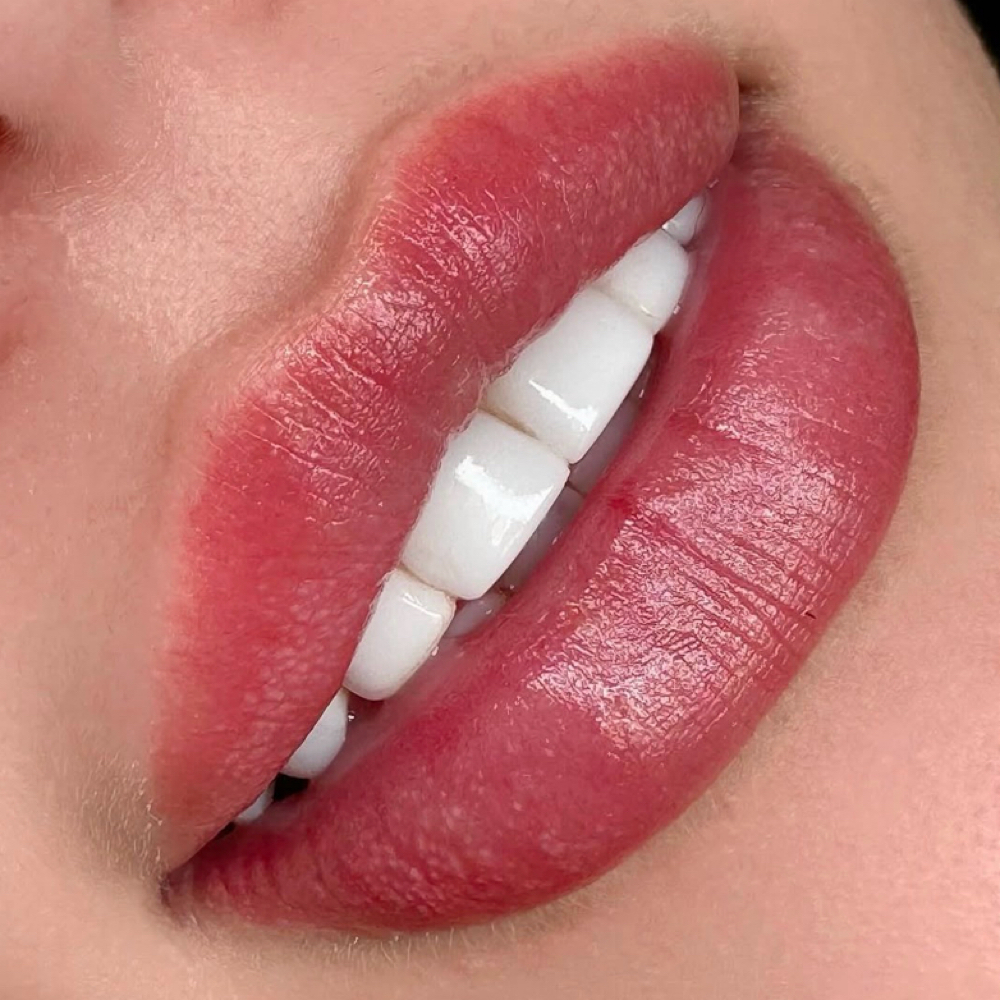 Lip Blush Tattoo at The Goddess of Beauty in Cape Coral, FL