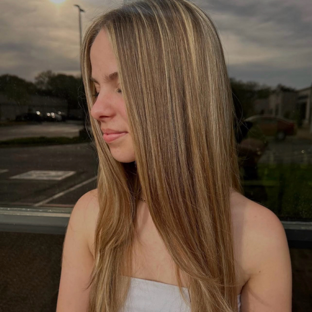 Partial Highlight With Toner at The Glam Edge in Chesapeake, VA