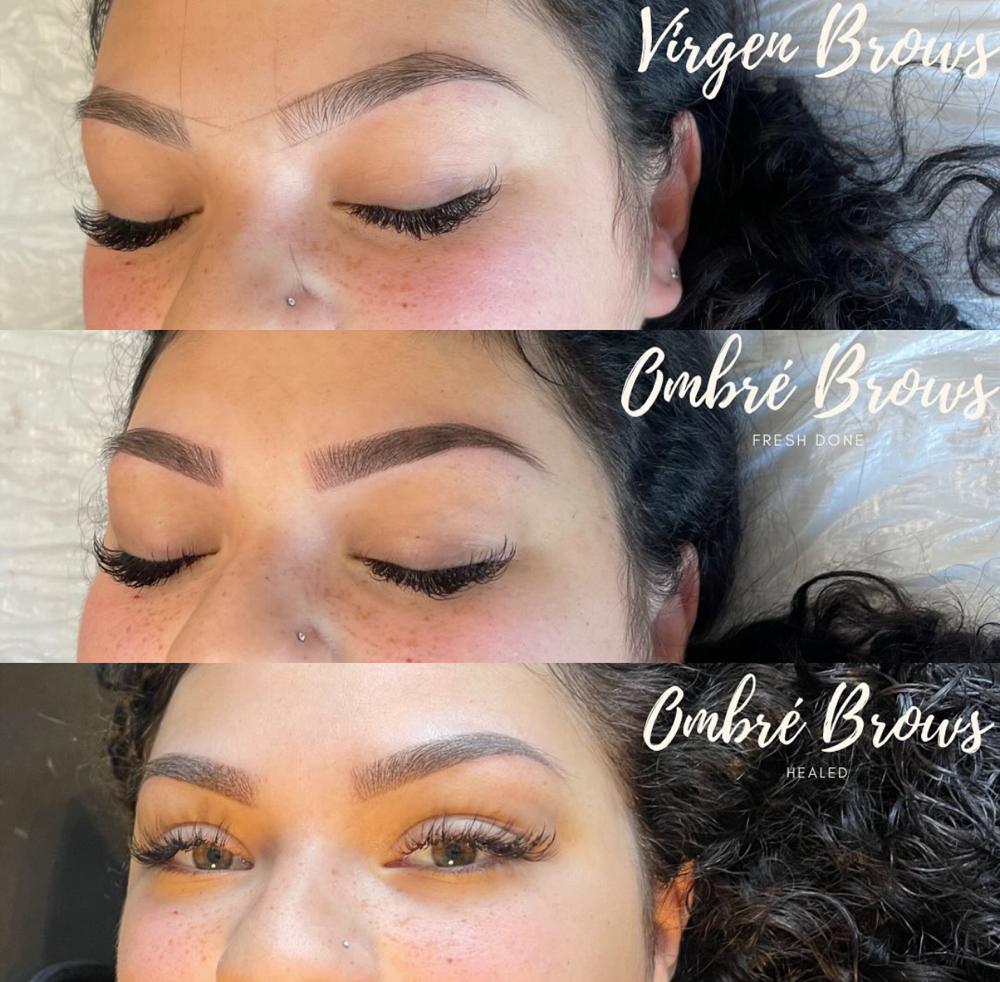 Ombre Brows ( No Touch Up Included)